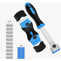 Kit d'outils de pose de film vinyle pour voiture 17 pièces, avec raclette allongée et outils combinés pour l'installation d'autocollants de véhicule