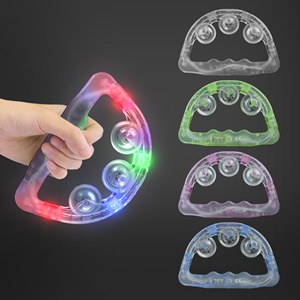 Ánh sáng lên âm nhạc nhấp nháy Tambourine cầm tay Bộ gõ Glow Tambourine cho buổi hòa nhạc led Hand <span class=keywords><strong>Flash</strong></span> chuông - Product Image 4
