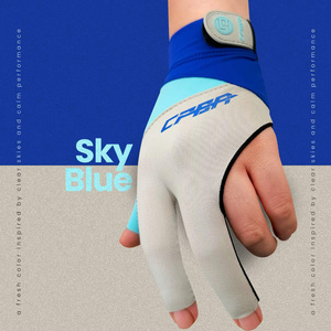 CPBA Billiards Glove 3 Finger Left Hand Pool Cue Glove Durable Stitched Snooker Sport Billiard Gloves Universal Sizes Men Women - Product Image 2