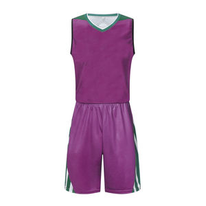 ชุดเสื้อกั๊กแห้งเร็วระบายอากาศได้ดี พิมพ์ลายแบบซับลิเมชั่น ชุดยูนิฟอร์มทีมสำหรับทุกเพศ เหมาะสำหรับใส่เล่นบาสเกตบอล ฝึกซ้อม และเล่นกีฬาประจำวัน - Product Image 1