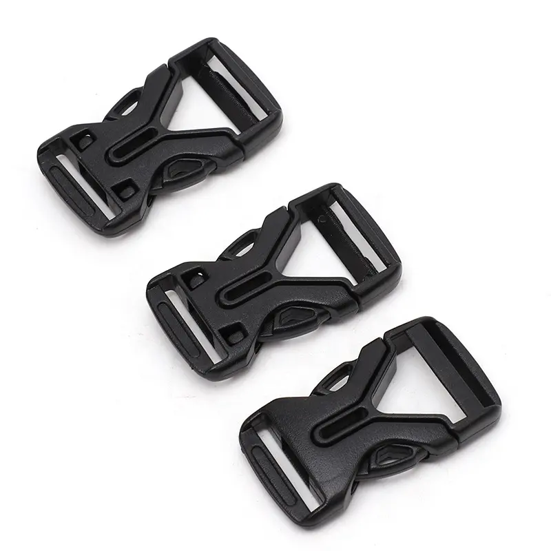 outdoor tactical belt safety plastic release buckle for Nylon Suitcase Belt Luggage Belt Strap