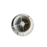 Système de conduits d'air flexibles blancs en ABS pour climatisation directe avec sortie d'air à volets pour extérieur, hôpital, salle de sport, couloir, chambre, escalier