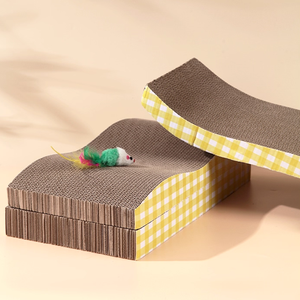 Mainan Penggaruk Kucing Modern Klasik Ramah Lingkungan Berkualitas Premium yang Dapat Disesuaikan, Furnitur Bermain dan Tidur Kucing dari Kertas Berkelanjutan - Product Image 3