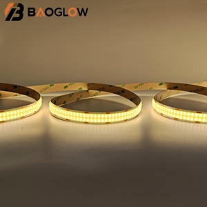 Cob 600LEDs แถบไฟ LED อัจฉริยะ DC 24V 24วัตต์/เมตรแสงนุ่มความสว่างสูงโคมไฟแขวนสองแถว - Product Image 6