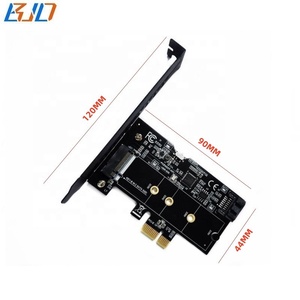 PCI Express PCI-E 1Xから<span class=keywords><strong>M</strong></span>.<span class=keywords><strong>2</strong></span> NGFFキー-Bコンバータアダプタカード2280 SATA SSD用ブートスイッチ付き在庫あり - Product Image 2