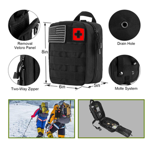 Herramienta táctica <span class=keywords><strong>de</strong></span> <span class=keywords><strong>primeros</strong></span> <span class=keywords><strong>auxilios</strong></span> para exteriores, botiquín <span class=keywords><strong>de</strong></span> <span class=keywords><strong>primeros</strong></span> <span class=keywords><strong>auxilios</strong></span> <span class=keywords><strong>de</strong></span> viaje para acampar, botiquín médico portátil - Product Image 6