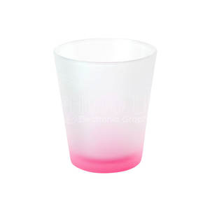 Vaso de Vidrio Esmerilado con Recubrimiento <span class=keywords><strong>ORCA</strong></span> de 330 ml para Sublimación, Color Degradado - Product Image 1