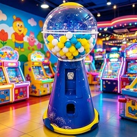 Distributeur automatique de mini-capsules chinois avec éclairage LED, capacité de 260 capsules, prise en charge de la langue anglaise pour utilisation en centre commercial
