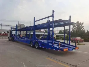 Hot Selling New Products 2-Axle 8-Car Farm Trailer Truck Trailers Trailer Parts