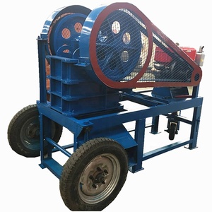 Máquina trituradora de mandíbula de granito móvil con motor diésel pequeño de 1-3 TPH a la venta - Product Image 3