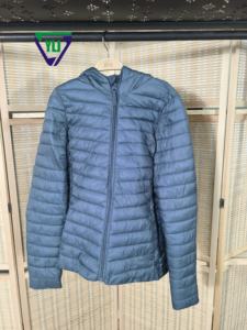 Commercio all'ingrosso misto uso invernale giacca con cerniera da donna e da uomo in cotone <span class=keywords><strong>sottile</strong></span> caldo di seconda mano vestiti in balle - Product Image 3