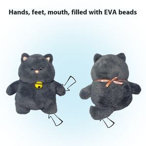 Serie de Gato Creativo Super Suave Simulación Oso Adornos Personalizable ODM Peluche Almohada <span class=keywords><strong>Muñeca</strong></span> de Aromaterapia para Aliviar el Estrés - Product Image 2