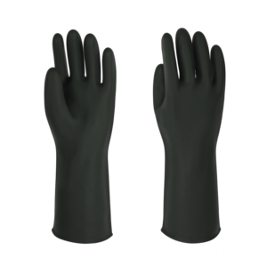 بسعر رخيص للبيع بالجملة قفازات عمل مطاطية من اللاتكس بأكمام طويلة مقاومة للانزلاق ومقاومة للزيت ومقاومة للمواد الكيميائية - Product Image 1