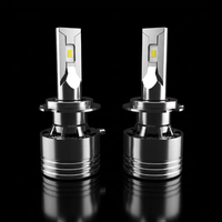 Phares LED Haute Puissance Sunshiny V33 38W H4 H7 12V H15 9005 avec Ampoule et Driver, Paire 5500LM, Prix Usine en Gros