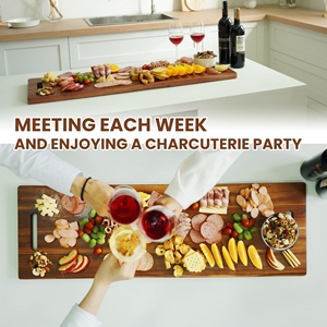 <span class=keywords><strong>Grande</strong></span> <span class=keywords><strong>planche</strong></span> de <span class=keywords><strong>charcuterie</strong></span> avec poignée <span class=keywords><strong>Planche</strong></span> à fromage en bois extra longue pour plateau de viande apéritifs de fête fruits - Product Image 2