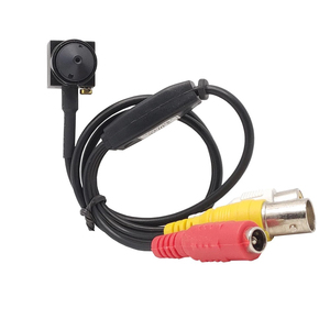 Anxinshi marca <span class=keywords><strong>1080P</strong></span> ojo de pez panorámico <span class=keywords><strong>AHD</strong></span> Mini cámaras analógicas Cámara CCTV de seguridad para el hogar con menú UTC - Product Image 3