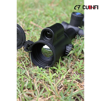 Lunette thermique intelligente haute sensibilité NETD≤18mk 640x512 avec fonction de zéro automatique à la première prise de vue, contrôle à bouton rotatif unique, pour la chasse, portée laser 1000m