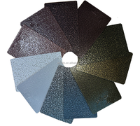 Top Usine Direct Métallique Chrome Sable Brillant Mat Lisse Bois Bonbons Couleur Rides Polyester Époxy Pulvérisation Poudre Revêtement Peintures