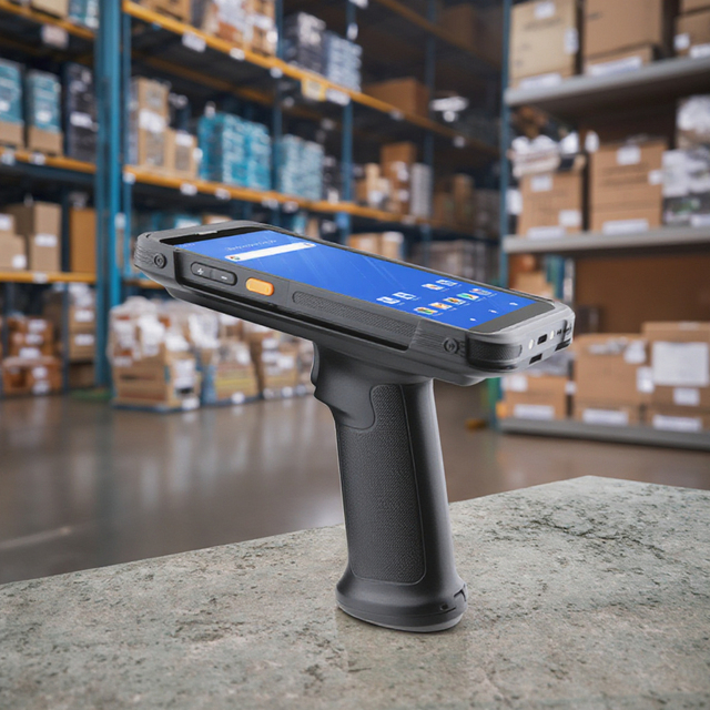 Dingdata Portable IP65-Rated Android 13 PDA Terminal 2D Barcode Scanner NFC RFID 4GB RAM 64GB ROM Rugged Handheld 5.5-inch