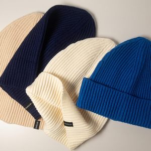 Ribbed Fisherman Beanie Slouchy Knit Skull Cap Warm <b>Winter</b> <b>Hat</b> For <b>Men</b> Women Unisex Adult Casual Ski Cap 100% Acrylic - Product Image 4