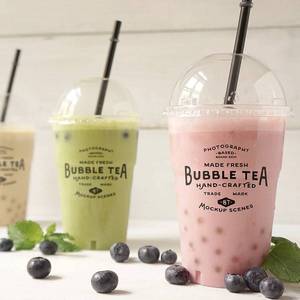 Biểu Tượng Tùy Chỉnh In Dùng Một Lần Uống Bong Bóng Trà Cup Bán Buôn Ice 8 12 16 32 Oz Rõ Ràng Pet Cà Phê Cốc Nhựa Với Nắp - Product Image 2