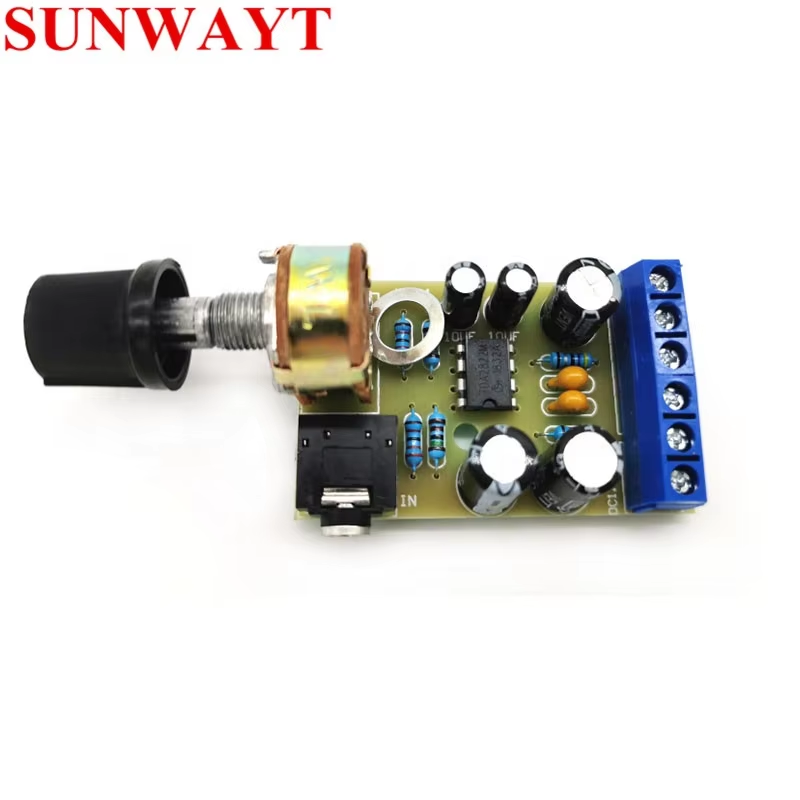 Amplificador de Potencia Estéreo Mini de 12V