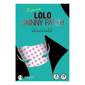 แผ่นแปะลดสัดส่วนต้นขา LOLOSKINNY Black Edition 10 ชิ้น ลดเซลลูไลท์ กระชับสัดส่วนต้นขา ช่วยเผาผลาญไขมันส่วนเกิน ปรับรูปร่างส่วนล่าง - Product Image 1
