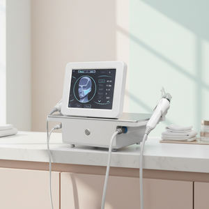 Appareil de beauté 2-en-1 à <span class=keywords><strong>micro</strong></span>-<span class=keywords><strong>aiguilles</strong></span> et marteau froid pour apaiser la peau, éliminer les cicatrices d'acné, soigner le visage, le corps et les yeux, et lutter contre les rides par <span class=keywords><strong>radiofréquence</strong></span> - Product Image 1