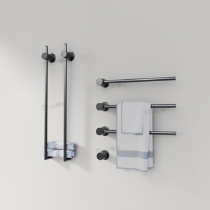 Barres chauffantes approuvées CE porte-serviettes chaud design moderne <span class=keywords><strong>bain</strong></span> porte-serviettes chauffant vertical électrique porte-serviettes mural - Product Image 6