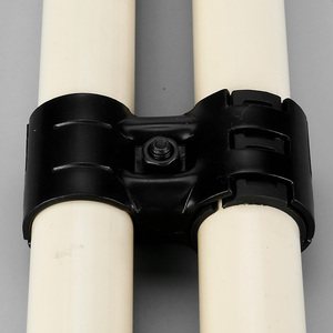 Đầu nối ống nạc màu đen od28mm và khớp kim loại cho ống nạc - Product Image 6