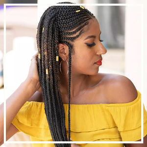 Amorfire ג 'ל צמה שיער אורגני צמות ג' ל חזק נוסף שיער שיער גבורה - Product Image 5