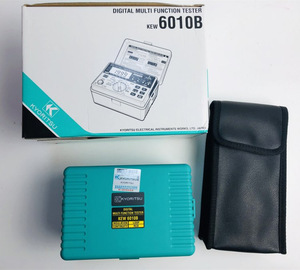 เครื่องทดสอบดิจิตอล Kyoritsu 6010B แบบ 6-in-1 สำหรับทดสอบความต่อเนื่อง ฉนวนไฟฟ้า วงจร RCD แรงดันไฟฟ้า และไฟฟ้ากระแสตรง - Product Image 2