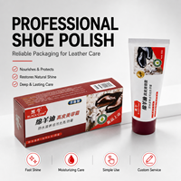 Cera para Zapatos de Cuero Hei Niu Natural Nutritiva de 70g, Aceite de Oveja Black Bull, Fácil de Limpiar para el Cuidado Diario, Venta al Por Mayor