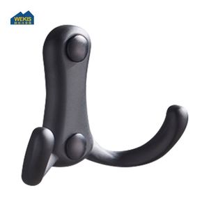 Black Heavy-Duty Stainless Steel Eco-Friendly <b>Wall</b>-Mounted Single Coat <b>Hooks</b> Living Room Bathroom Wardrobe-Towel <b>Key</b> Hat Bag - Product Image 3