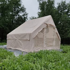 2025 Nueva tienda familiar para exteriores <span class=keywords><strong>PL</strong></span> 420D tela Oxford impermeable apertura rápida inflable integrado techo Ridge portátil Camping - Product Image 1