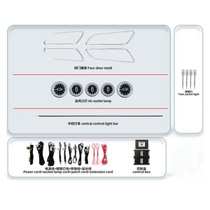 Éclairage d'ambiance intérieur LED pour voiture, design amélioré, compatible avec les modèles Mercedes-Benz A/B/CLA/GLA séries W176/W246/W117/W156. - Product Image 1