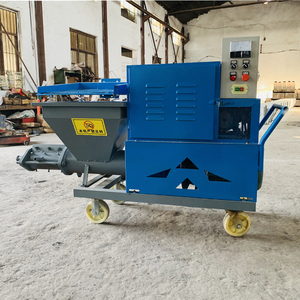 Küçük elektrikli çok fonksiyonlu püskürtme ekipmanı çimento harcı derz sıva püskürtme makinesi - Product Image 4