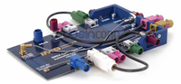 Cable RF de Baja Pérdida RG174 con Conector FAKRA Hembra a Hembra, Código G, Personalizado para Antena de Radio de Coche