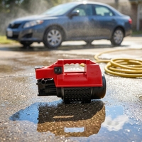 Laveuse de voiture portable haute pression 220V, machine de lavage de voiture automatique pour la maison
