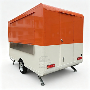 Ice Cream Truck Mobile Food Cart Food Vending Carts Commercial Food Truck Mobile Business Bakery Food Trailer - Product Image 3