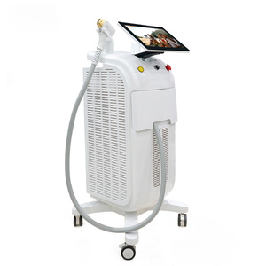 Appareil 2-en-1 d'épilation permanente et de soin de la peau 2400W Diode 808nm 755nm 1064nm 2 couleurs au choix Masseur mammaire Usage commercial - Product Image 4