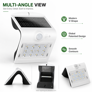<span class=keywords><strong>Lampe</strong></span> solaire murale facile à installer, extérieure, IP65, étanche, boîtier ignifuge V0, garantie 3 ans pour villa, patio et couloir - Product Image 3