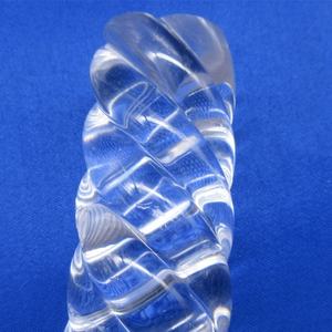 Varilla Acrílica Transparente en Espiral Cuadrada Extruida - Product Image 4