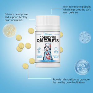 Comprimés à mâcher de coenzyme Q10 pour chats, favorisant la santé globale <span class=keywords><strong>et</strong></span> stimulant l'énergie - Product Image 2