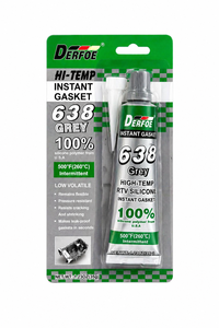 DERFOE 638 Mastic silicone flexible <span class=keywords><strong>haute</strong></span> température RTV pour joints de carter moteur et raccords de machines automobiles - Product Image 5