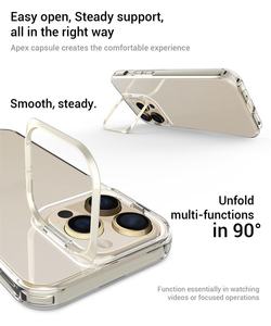 Étui de protection pour <span class=keywords><strong>iPhone</strong></span> 14 pro max <span class=keywords><strong>13</strong></span> mini 12 11 pro plus étui antichoc en métal couleur or pour cadre de caméra - Product Image 4