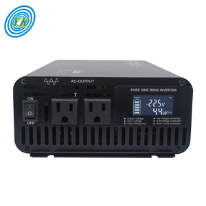 Inversor de Corriente de 600W-5000W de Corriente Continua a Corriente Alterna con Pantalla LCD y Onda Sinusoidal Pura para Electrodomésticos - Product Image 2