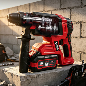 Marteau perforateur professionnel Nantong Power Tools NBT-RH-26A 26mm 110V à deux trous SDS pour perçage mural - Product Image 6