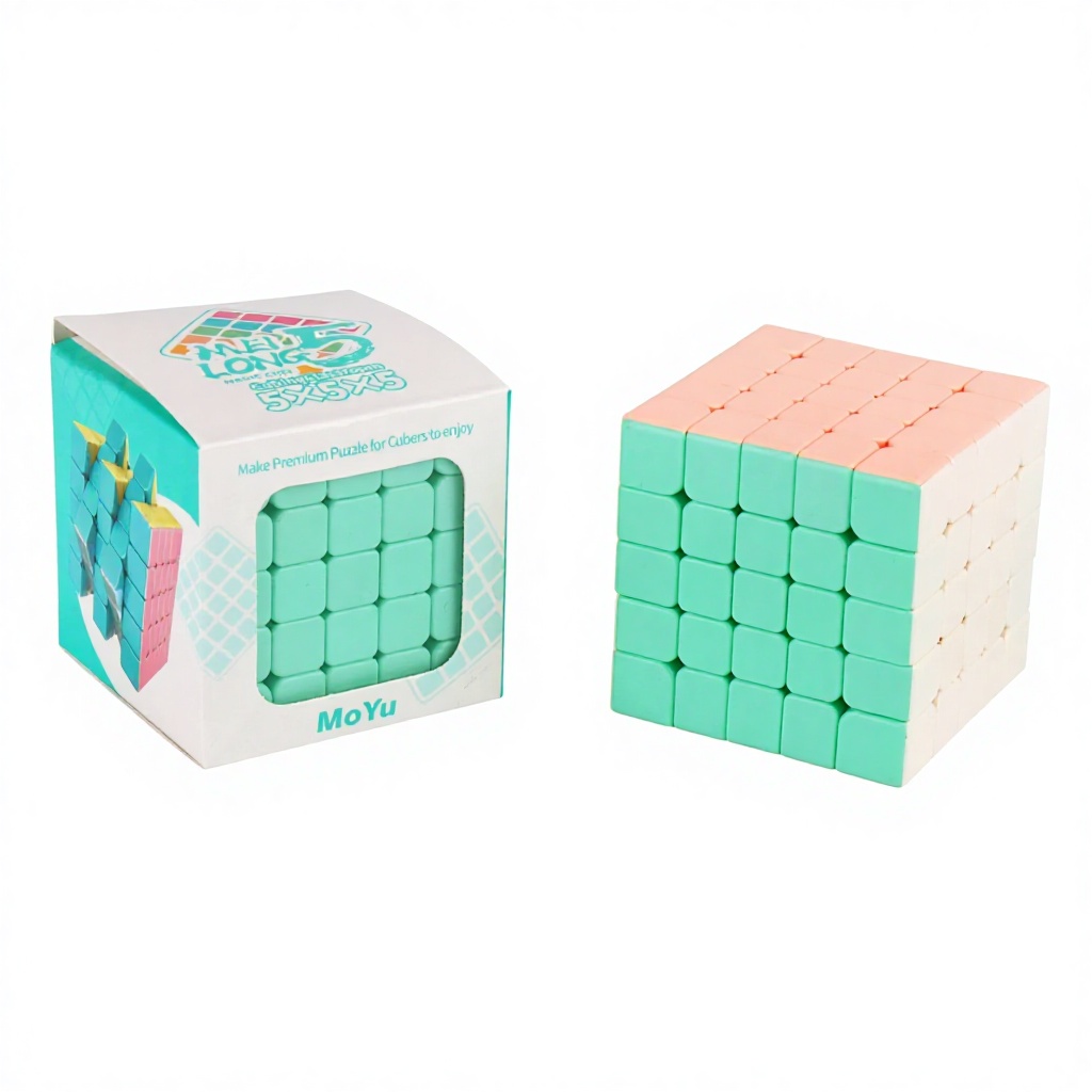Cubo de Rubik-pirámide de macarrones-1 pieza-en caja