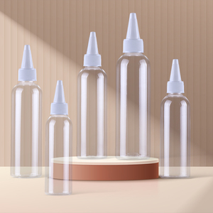 100ml Pet mỹ phẩm PP bóp bao bì Applicator tóc dầu chai <span class=keywords><strong>Twist</strong></span> Top cap chăm sóc cá nhân bao bì 400ml 300ml 200ml 250ml - Product Image 3